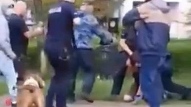 Szarpanina z policją w katowickiej dzielnicy Ligota [WIDEO, OŚWIADCZENIE POLICJI]