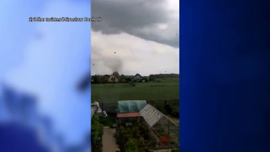 Wczorajsza trąba powietrzna wyglądała bardzo groźnie. Dzisiaj miejscowi powoli dochodzą do siebie i przypominają tamten moment, bo wszystko trwało bardzo krótko