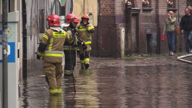 Gwałtowne burze nad Śląskiem i Zagłębiem. Zalane ulice, straż pożarna w akcji (foto.archiwum)