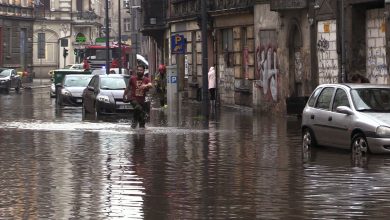 POTĘŻNA burza zalała Bytom! Ulice i samochody zalane, nad miasto nadciąga kolejna nawałnica!