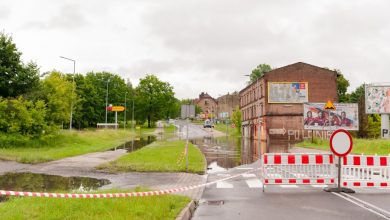 Zalane ulice i podtopienia w Bytomiu. Miasto zainwestuje w sieć kanalizacji deszczowej (fot.UM Bytom)