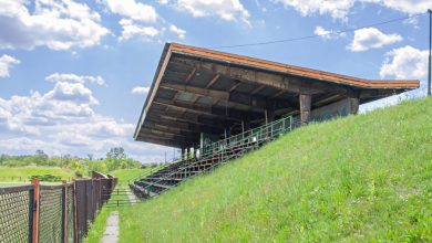 Bytom: Miasto ogłosiło przetarg na naprawę trybuny na stadionie GKS Rozbark (fot.UM Bytom)