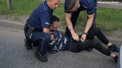 Szaleńczy pościg w Siemianowicach! Policja musiała strzelać! Fot. Śląska Policja