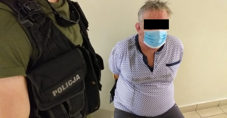 Podpalił dom, w którym spała jego konkubina. Później chciał popełnić samobójstwo (fot.policja.pl)