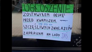 Zostawił deskę przed sklepem w Bytomiu. Znalazców zaprasza na lody