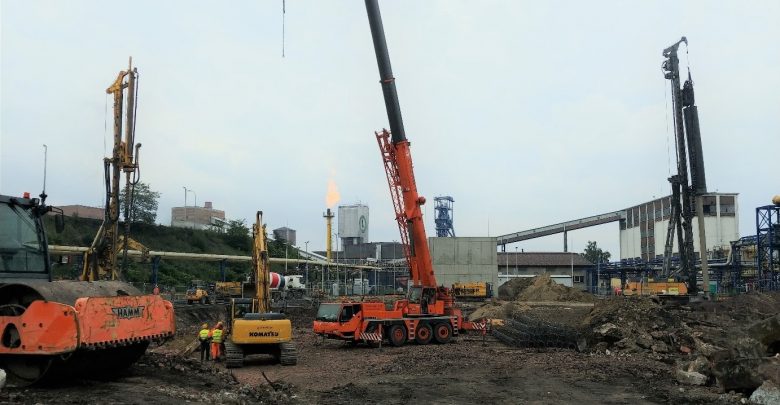 Ruszyły prace przy budowie nowoczesnej elektrociepłowni w Radlinie (fot.JSW)