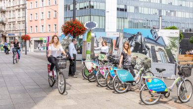 Katowice: Siedem nowych lokalizacji. Miasto rozbudowuje system rowerów miejskich (fot.UM Katowice)