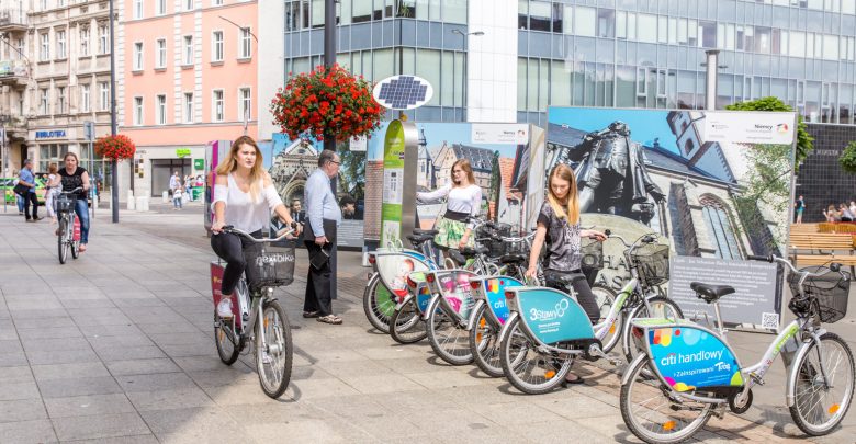 Katowice: Siedem nowych lokalizacji. Miasto rozbudowuje system rowerów miejskich (fot.UM Katowice)