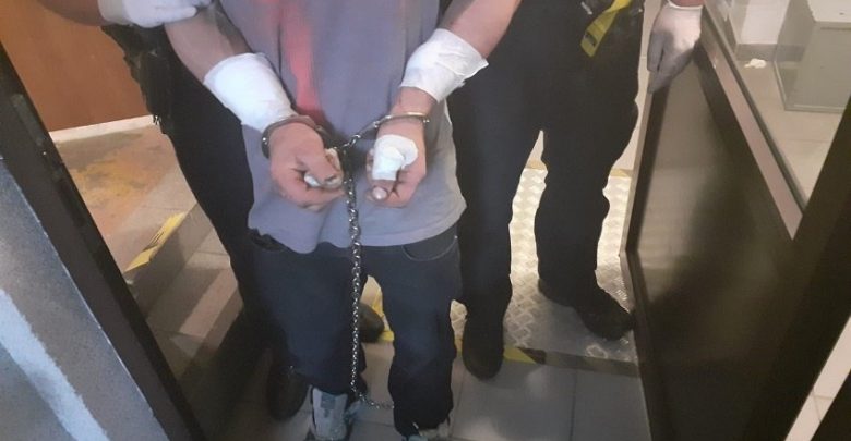 Oblał swoją żonę łatwopalną cieczą i chciał podpalić. 36-latek został aresztowany (fot.policja.pl)