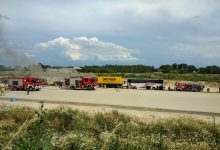 Koszmarny wypadek na DK1 za Częstochową! Ciężarówka uderzyła w autokar i stanęła w płomieniach [NOWE FAKTY, ZDJĘCIA] Fot: OSP Bogusławice / Kamil