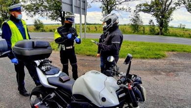 Śląskie: Mieszkańcy Chudowa boją się najazdu motocyklistów. Policja wprowadza kontrole (fot.KMP Gliwice)