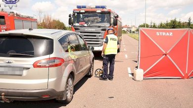 Wyprzedzała przed przejściem dla pieszych. Potrąciła mężczyznę. Ten zmarł na miejscu (fot.Policja Lubelska)