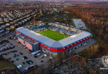 Piast Gliwice wymienia murawę na stadionie. Na puchary będzie już nowa (fot.Piast Gliwice)