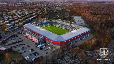 Piast Gliwice wymienia murawę na stadionie. Na puchary będzie już nowa (fot.Piast Gliwice)