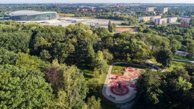 Gliwice: Plac zabaw na terenie Parku Chrobrego chwilowo zamknięty (fot. UM Gliwice)