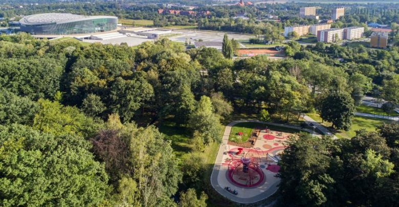 Gliwice: Plac zabaw na terenie Parku Chrobrego chwilowo zamknięty (fot. UM Gliwice)