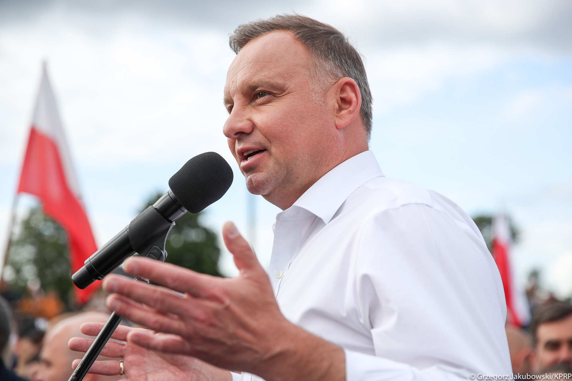 Andrzej Duda: Zagłosowało na mnie ponad 10 milionów rodaków. Bardzo za to dziękuję! (foto.Kancelaria Prezydenta RP)