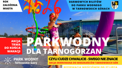 Park Wodny dla mieszkańców Tarnowskich Gór za darmo! (fot.UM Tarnowskie Góry)