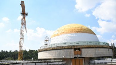 Trwa remont Planetarium Śląskiego. Prace idą pełną parą (fot.slaskie.pl)