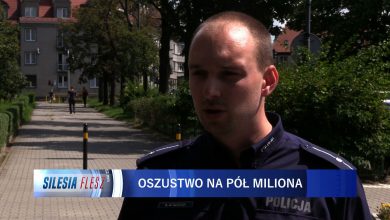 Zabrze: Stracił ponad pół miliona złotych. 71-latek uwierzył, że bierze udział w tajnej operacji policji [WIDEO] (fot.mat.TVS)