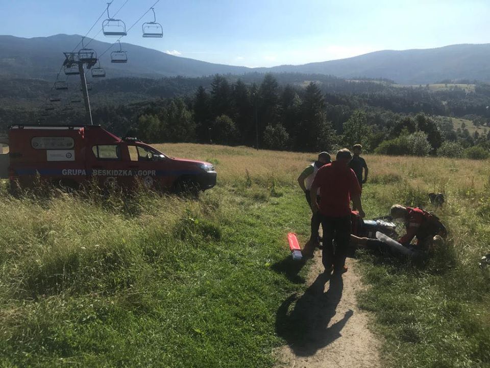 Atak astmy i udar. Kolejne interwencje GOPR Beskidy. Fot. GOPR Beskidy