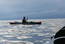 Co za wyczyn! Kontrterrorysta z Katowic przepłynął Polskę kajakiem (fot.policja.pl)