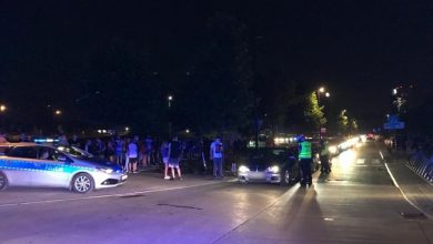 Nielegalne wyścigi w Katowicach. Policja interweniowała kolejny raz (fot.Śląska Policja)