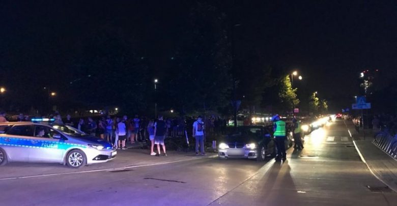 Nielegalne wyścigi w Katowicach. Policja interweniowała kolejny raz (fot.Śląska Policja)