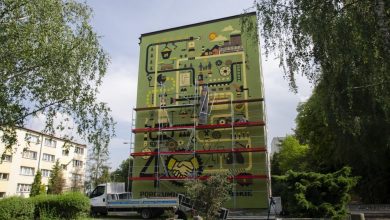 Jastrzębie-Zdrój: Mural przy ul. Śląskiej już gotowy (fot.UM Jastrzębie-Zdrój)