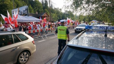 FIS Grand Prix Wisła 2020. Zmiany w organizacji ruchu (fot.Śląska Policja)