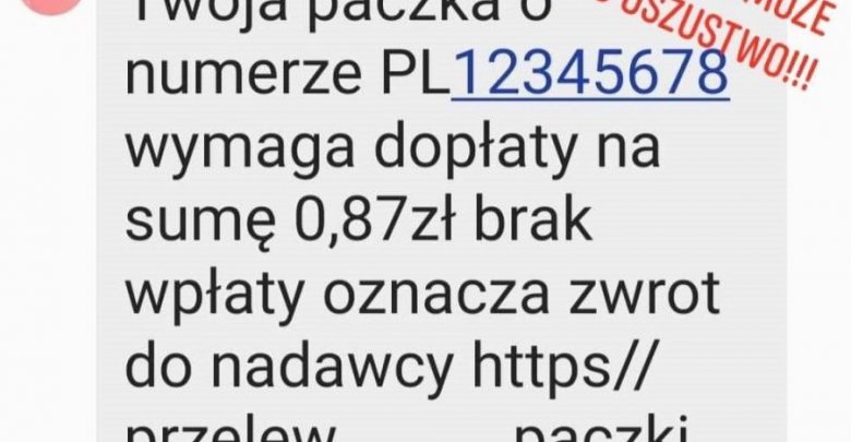 Jak dostałeś takiego sms-a, natychmiast dzwoń na policję! Na Śląsku jest ich coraz więcej! (fot.KPP Tarnowskie Góry)
