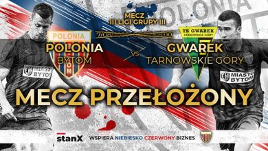 Mecz Polonii z Gwarkiem Tarnowskie Góry przełożony! Jeden z zawodników Gwarka ma koronawirusa (fot.UM Bytom)