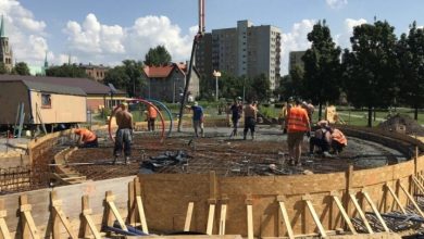 Wodny plac zabaw powstaje w Chorzowie (fot. silesia.info.pl)