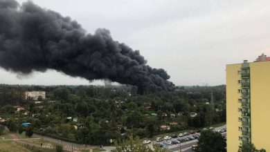 Strażacy: sytuacja nadal nie jest opanowana. Potężny pożar w Sosnowcu [NOWE FAKTY]