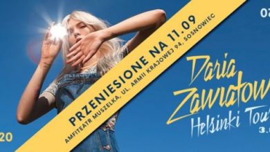 Daria Zawiałow w Sosnowcu. Koncert przeniesiony do Amfiteatru Muszelka (fot.UM Sosnowiec)