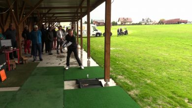 Golfiarze zmierzyli się na turnieju Long Drive w Mikołowie