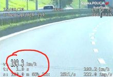 Zrobili z DTŚ tor wyścigowy! Dzbany na motorach wyjaśnione przez grupę SPEED (fot. KWP Katowice)