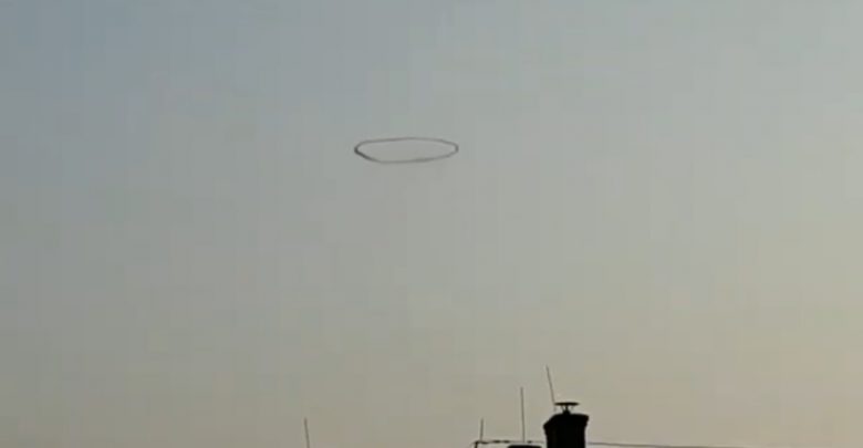 UFO w woj.śląskim? Dziwne zjawisko pojawiło się na niebie w Żorach [WIDEO]