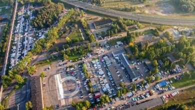 Giełda samochodowa w Gliwicach już tętni życiem, a będzie jeszcze lepiej. Od października zacznie funkcjonować nowa hala targowa (fot.UM Gliwice)