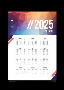 Kalendarz listwowany Źródło: https://www.openprint.pl/kalendarze-listwowane