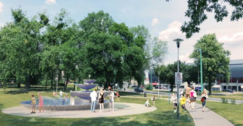 Tychy: Nowe życie fontanny w Parku Niedźwiadków. Za 5 miesięcy ma być gotowa (fot.UM Tychy)