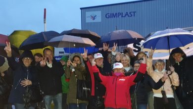 Jest porozumienie w Gimplaście, pracownicy spółki zakończyli strajk (foto. Śląsko Dąbrowska Solidarność)