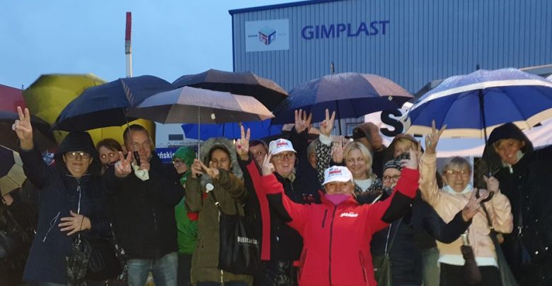 Jest porozumienie w Gimplaście, pracownicy spółki zakończyli strajk (foto. Śląsko Dąbrowska Solidarność)