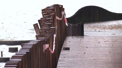 Wandale nad Jeziorem Paprocańskim w Tychach! Zniszczyli promenadę [WIDEO]