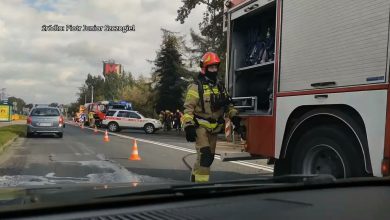 Podczas prac ziemnych na granicy Będzina i Czeladzi doszło do wybuchu. W pierwszej wersji miał to być wybuch gazu. Według policji w pasie drogowym doszło jednak do eksplozji prawdopodobnie pocisku z czasów II Wojny Światowej