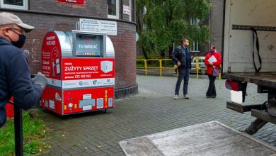 Czerwone pojemniki na elektrośmieci w Bytomiu. Znajdziecie je w 10 lokalizacjach