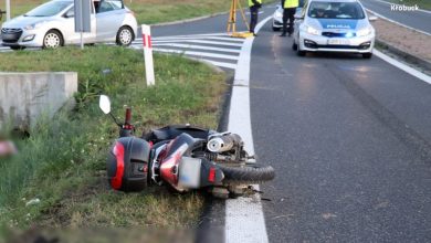 Śląskie: Tragiczny wypadek na DK43. Nie żyje 42-latek (fot.Śląska Policja)