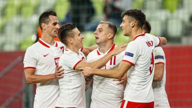 Biało-czerwoni wygrali w Gdańsku 5:1, a na listę strzelców w polskim zespole wpisali się także Krzysztof Piątek oraz Arkadiusz Milik (foto: Łączy Nas Piłka)