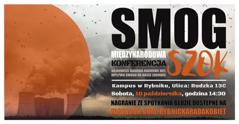 Wpływ smogu na życie dzieci. Konferencja Smog-Szok 10 października w Rybniku (fot.UM Rybnik)