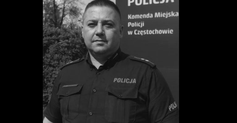 Śląskie: Nie żyje 46-letni policjant. To bohater, który złapał spadającą z 3. piętra dziewczynkę (fot.policja)